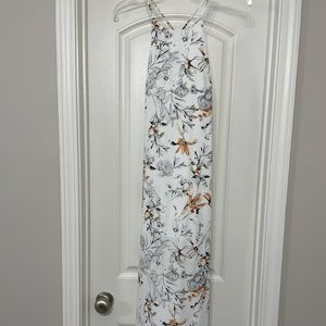 AQUA floral printed slip dress